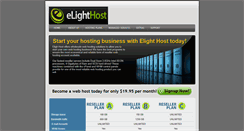 Desktop Screenshot of elighthost.com